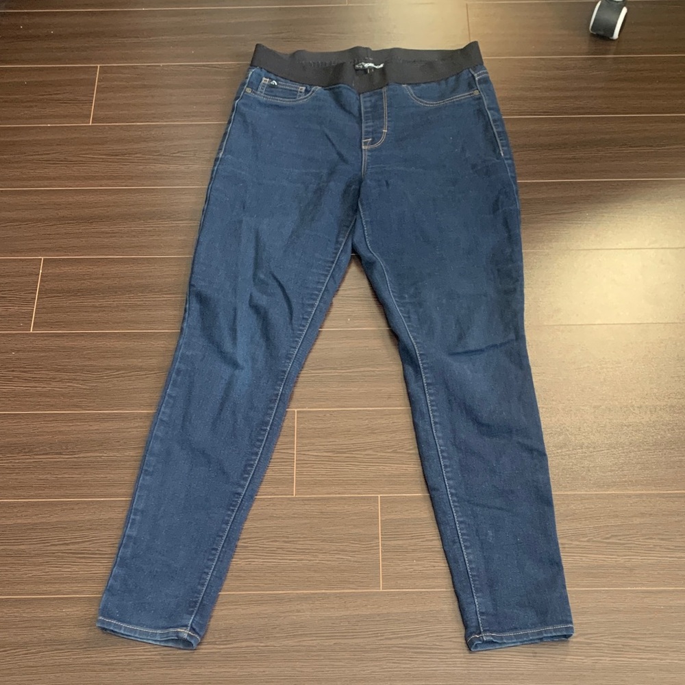 Jordache Dark Blue Women's Jeggings - Picture 2 of 5
